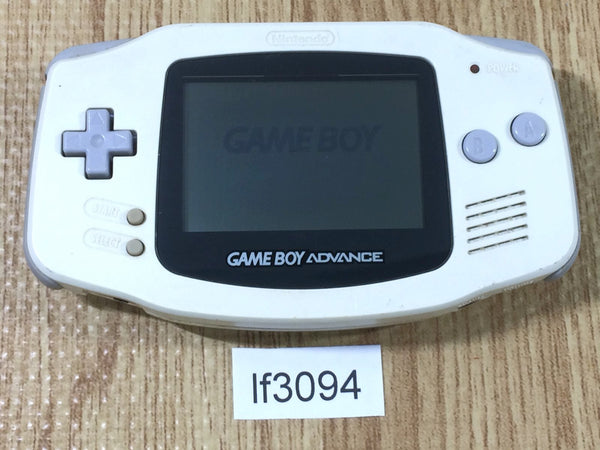 lf3094 Plz Read Item Condi GameBoy Advance White Game Boy Console Japan