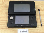 lc3795 Plz Read Item Condi Nintendo 3DS Cosmo Black Console Japan