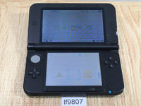LF9807 With Defects - Nintendo 3DS LL XL 3DS Blue Black Console Japan