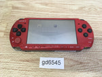 gd6545 Plz Read Item Condi PSP-3000 RED & BLACK SONY PSP Console Japan