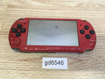 gd6546 Plz Read Item Condi PSP-3000 RED & BLACK SONY PSP Console Japan