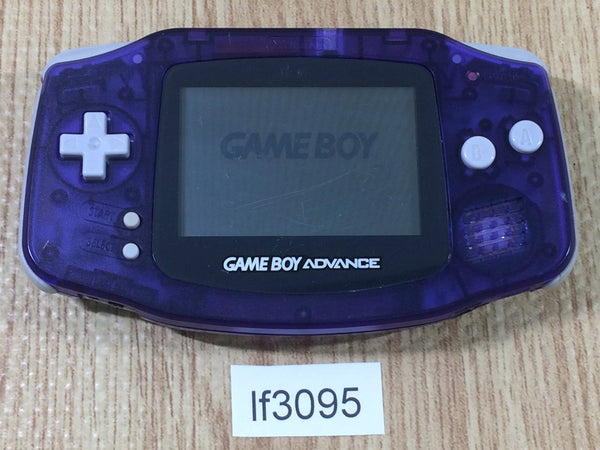 lf3095 Plz Read Item Condi GameBoy Advance Midnight Blue Console Japan