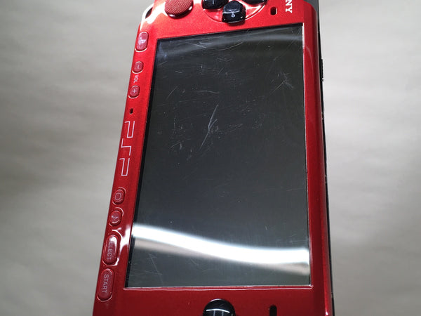 ＰＳＰ 3000 GD7141 Plz Read Item Condi PSP-3000 RED & BLACK SONY PSP