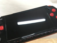 gd6316 No Battery PSP-3000 BLACK & RED SONY PSP Console Japan