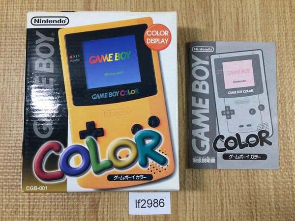 lf2986 GameBoy Color Console Box Only Console Japan