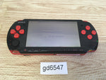 gd6547 Plz Read Item Condi PSP-3000 BLACK & RED SONY PSP Console Japan