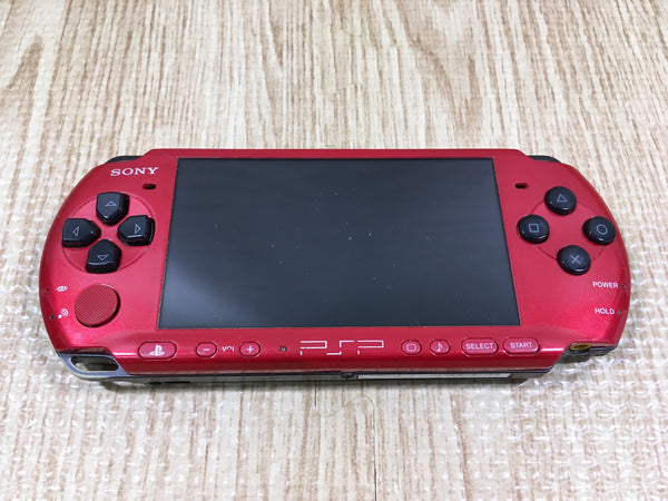 GD7142 Plz Read Item Condi PSP-3000 RED & BLACK SONY PSP