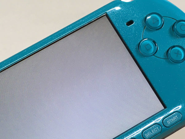 GD2418 Plz Read Item Condi PSP-3000 TURQUOISE GREEN SONY PSP