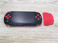 gd6317 Plz Read Item Condi PSP-3000 BLACK & RED SONY PSP Console Japan