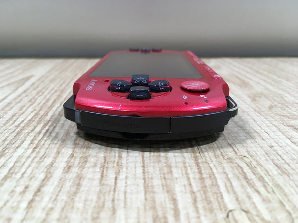 GD7142 With Defects - PSP-3000 RED & BLACK SONY PSP Console Japan