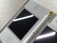 kh4678 Plz Read Item Condi Nintendo DS Lite Crystal White Console Japan