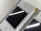 kh4678 Plz Read Item Condi Nintendo DS Lite Crystal White Console Japan