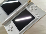 kh4678 Plz Read Item Condi Nintendo DS Lite Crystal White Console Japan