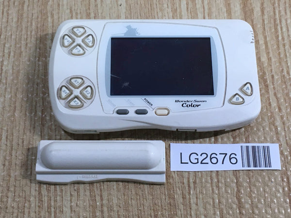 LG2676 NotWorking Wonder Swan Color Final Fantasy I Ver. Bandai Console Japan