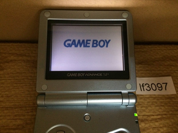 lf3097 No Battery GameBoy Advance SP Pearl Blue Game Boy Console Japan