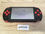 gd6548 Plz Read Item Condi PSP-3000 BLACK & RED SONY PSP Console Japan