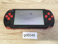 gd6548 Plz Read Item Condi PSP-3000 BLACK & RED SONY PSP Console Japan