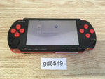 gd6549 Plz Read Item Condi PSP-3000 BLACK & RED SONY PSP Console Japan