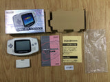GameBoy Advance White BOXED Game Boy Console Japan - Tested Working LF1983