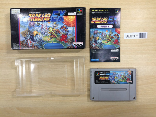 UE8305 Super Robot Wars Taisen EX BOXED SNES Super Famicom Japan