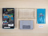 Sim Earth The Living Planet BOXED SNES Super Famicom Japan - UE3718