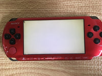 gd6320 Plz Read Item Condi PSP-3000 RED & BLACK SONY PSP Console Japan