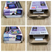 KH6376 GameBoy Color Clear Purple BOXED Game Boy Console Japan