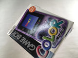 KH6376 GameBoy Color Clear Purple BOXED Game Boy Console Japan