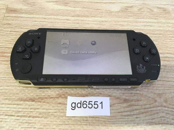gd6551 Plz Read Item CondPSP-3000 MONSTER HUNTER 3RD Ver. SONY PSP Console Japan