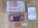 GameBoy Advance Milky Pink BOXED Game Boy Console Japan - Tested Working LF7594