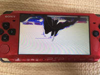 gd6321 Plz Read Item Condi PSP-3000 RED & BLACK SONY PSP Console Japan