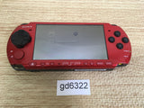 gd6322 Plz Read Item Condi PSP-3000 RED & BLACK SONY PSP Console Japan