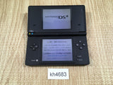 KH4683 Tested Working - No Battery Nintendo DSi DS Pokemon Black Console Japan