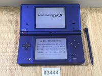 LF3444 Tested Working - No Battery Nintendo DSi DS Metallic Blue Console Japan