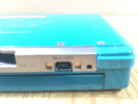 LF4430 Tested Working - No Battery Nintendo 3DS Aqua Blue Console Japan