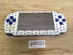 GD6323 Tested Working - No Battery PSP-3000 WHITE & BLUE SONY PSP Console Japan