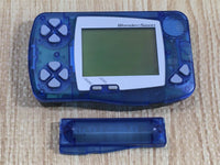 LG1422 Plz Read Item Condi Wonder Swan Skeleton Blue Bandai Console Japan