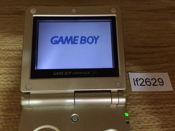 lf2629 Plz Read Item Condi GameBoy Advance SP Star Light Gold Console Japan