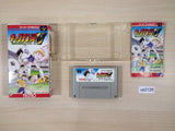 Captain Tsubasa V 5 HashanoShougou Campione BOXED SNES SuperFamicom - UE2126