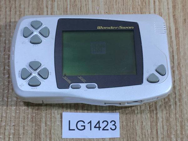 LG1423 Plz Read Item Condi Wonder Swan Pearl White Bandai Console Japan
