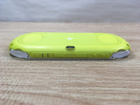 gd6554 Plz Read Item Co PS Vita PCH-2000 LIME GREEN WHITE SONY PSP Console Japan