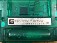 kh4685 Plz Read Item Condi Wonder Swan Skeleton Green Bandai Console Japan