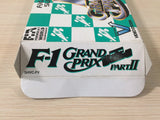 F1 Grand Prix Part 2 Racing BOXED SNES Super Famicom Japan - UE1379