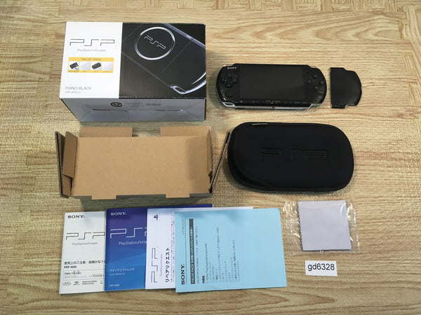 gd6328 PSP-3000 PIANO BLACK BOXED SONY PSP Console Japan
