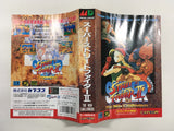 dk4259 Super Street Fighter II The New Challenger BOXED Mega Drive Genesis Japan