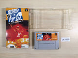 ABC Monday Night Football BOXED SNES Super Famicom Japan - UE3859