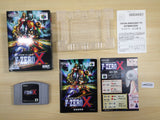F-Zero X BOXED N64 Nintendo 64 Japan - UE6000
