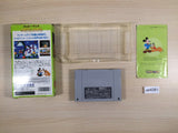 Mickey Mania Mickey Mouse BOXED SNES Super Famicom Japan - UE4081