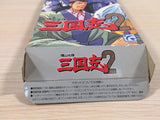 Yokoyama Mitsuteru Sangokushi 2 BOXED SNES Super Famicom Japan - UE2958