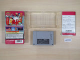 Jikkyou Oshaberi Parodius Forever With Me BOXED SNES Super Famicom - UE2283